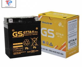 BÌNH ẮC QUY KHÔ GS GT7A-H (12V-7AH)